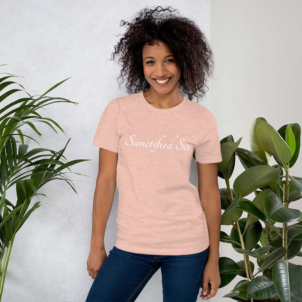 Fit Tribe Apparel's Sanctified Sis T-shirt