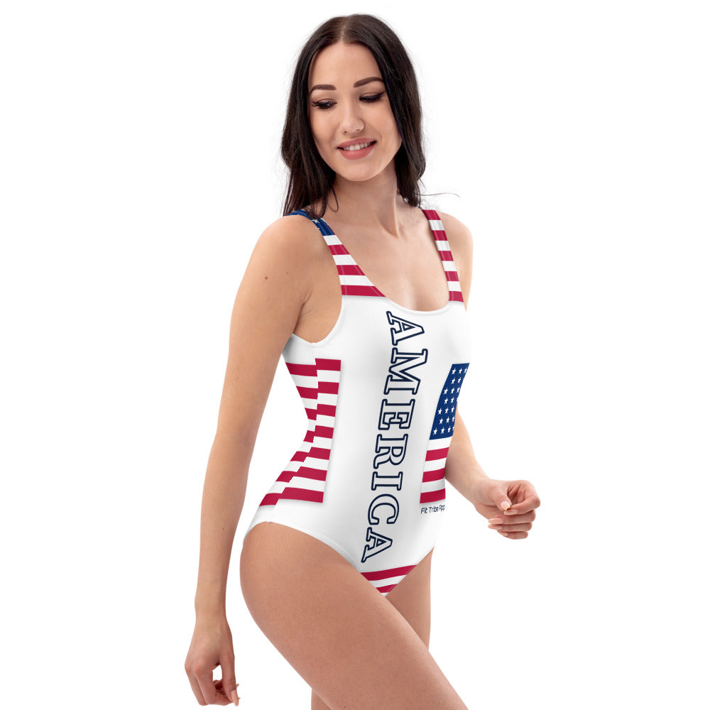 One-Piece America Tiled Swimsuit