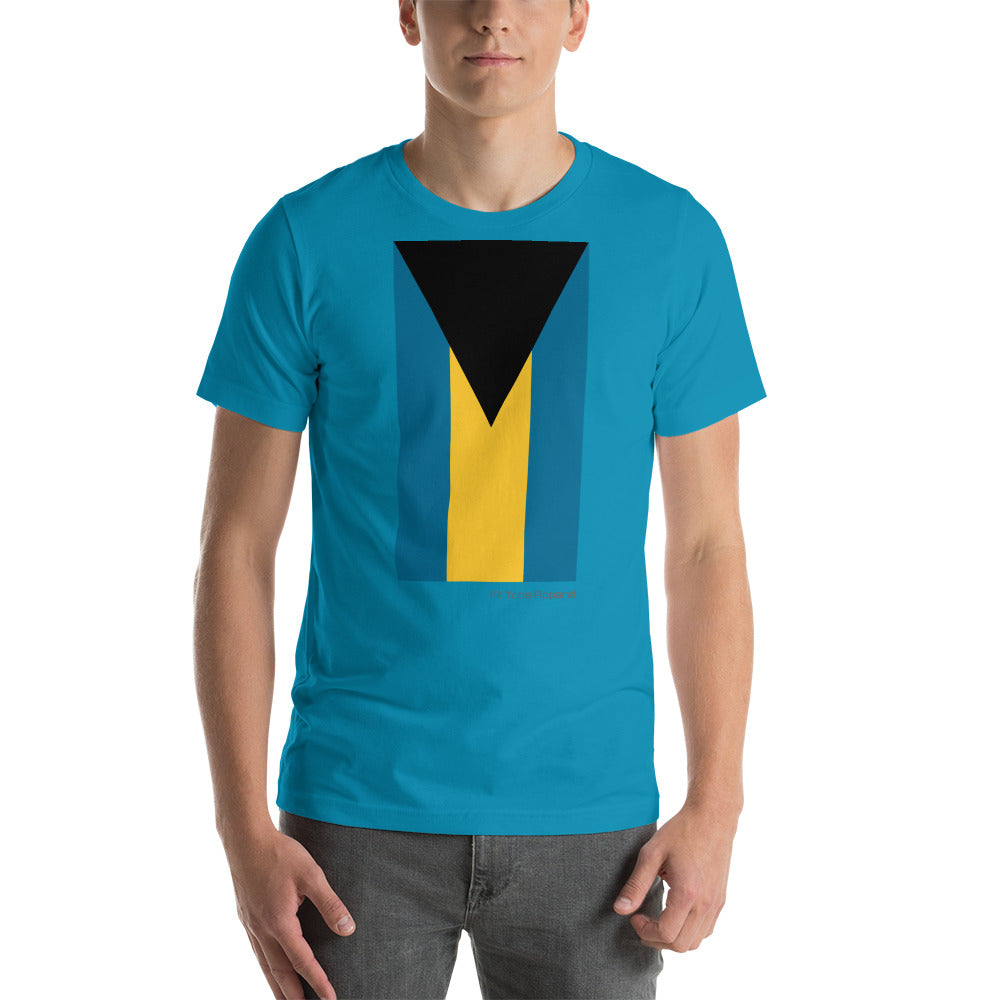 Big Bahamian Flag Unisex Tee