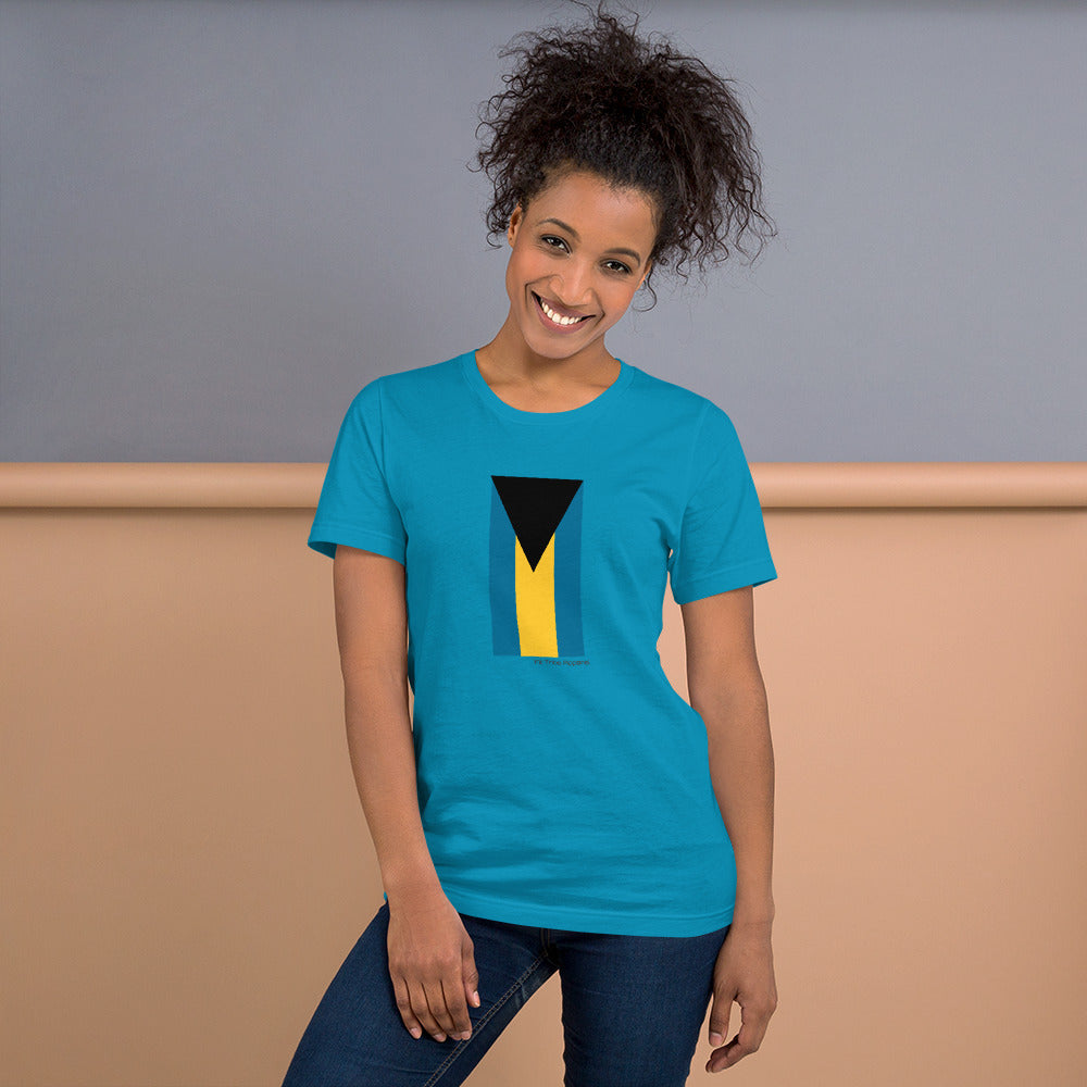 Lil Bahamian Flag Short-Sleeve Unisex Tee