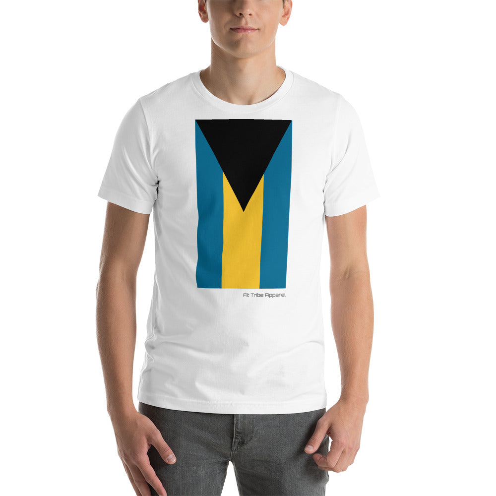 Big Bahamian Flag Unisex Tee