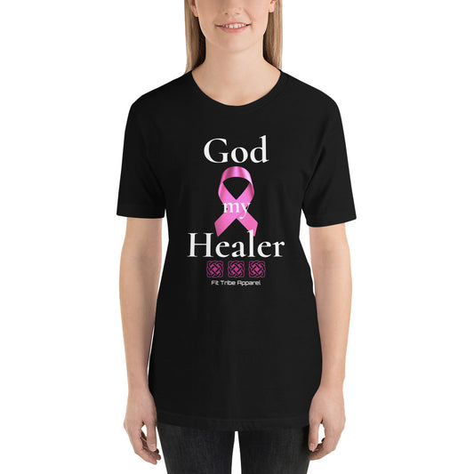 Signature Line God my Healer (Breast Cancer Awareness) Tee