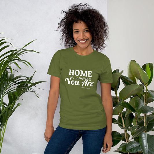 Home Is Where You Are Romantic Tee (WH)