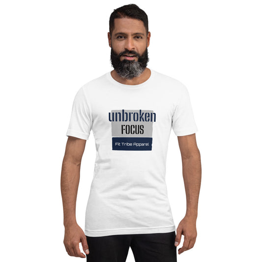 Unbroken Focus Navy Unisex Tee